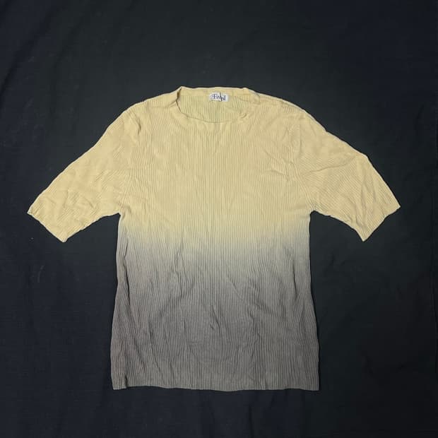JPN Gradation knit t-shirt