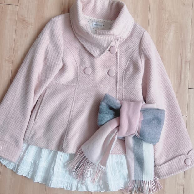 로디스포토 연핑크 코트