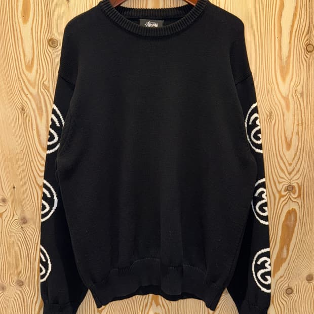 스투시 SS링크 니트 스웨터