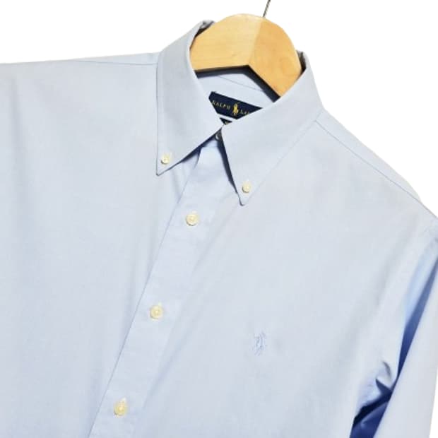 남성 폴로 NON IRON 단색 긴팔 셔츠 남방
