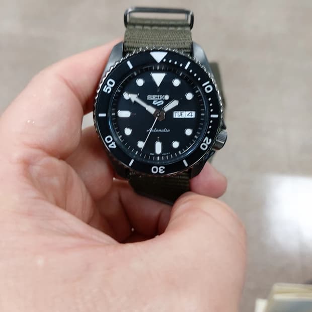 세이코5 오토매틱 시계 