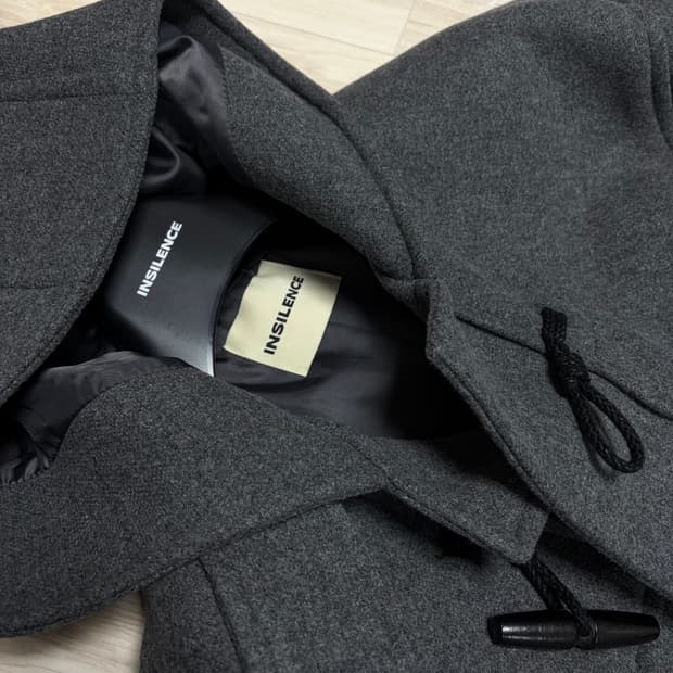 [S] 인사일런스 오버사이즈 더플 코트