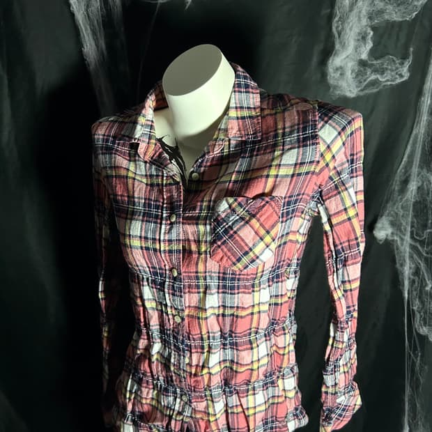 Backnumber pink check shirts 