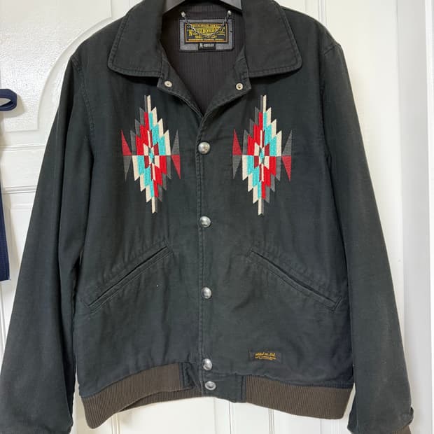 네이버후드 오르테가 블루종