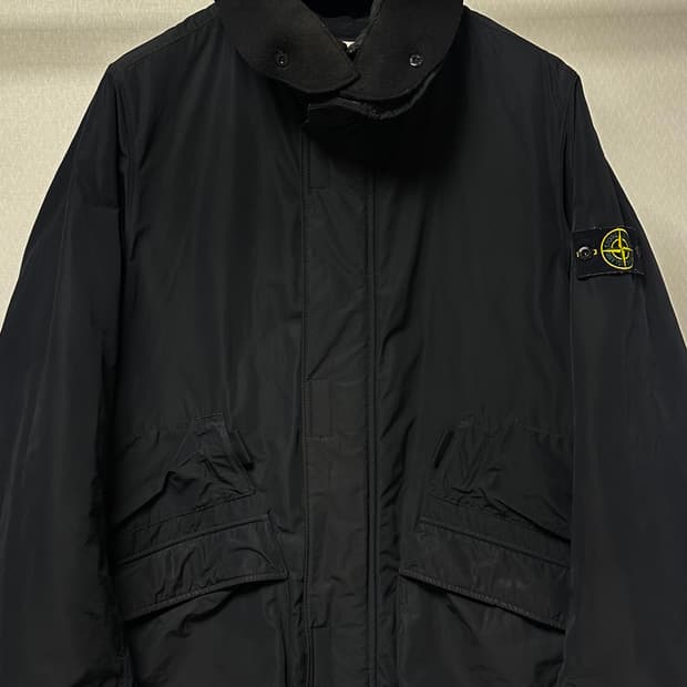 스톤아일랜드 마이크로랩스 탄창 롱패딩 XL(105-110)