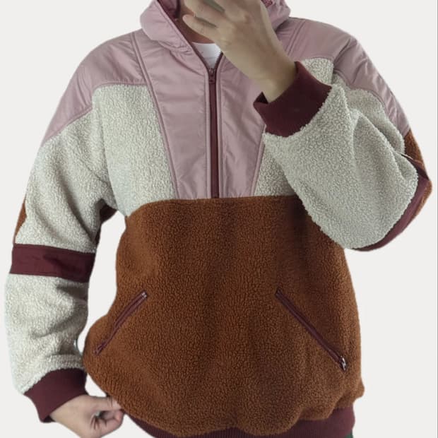 아메리칸 이글 양털 웜업 자켓 M