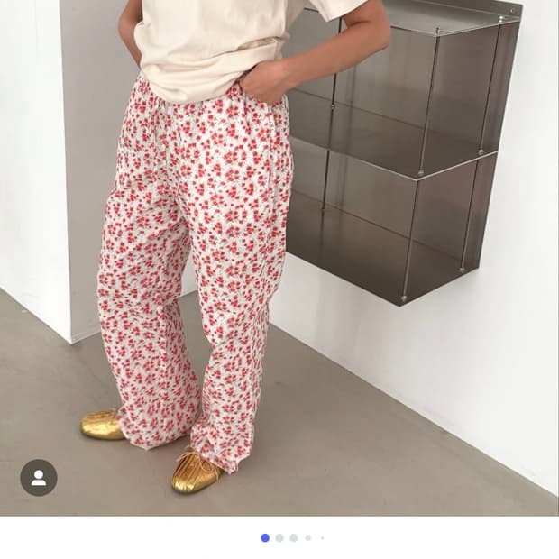 포니테일 English summer pants