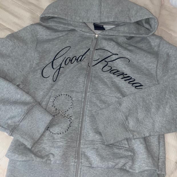 스컬프터 Sculptor Karma 카르마 후드 집업 멜란지 그레이