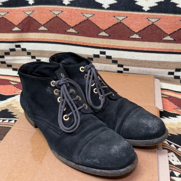 [280]돌체앤가바나 빈티지 스웨이드 부츠