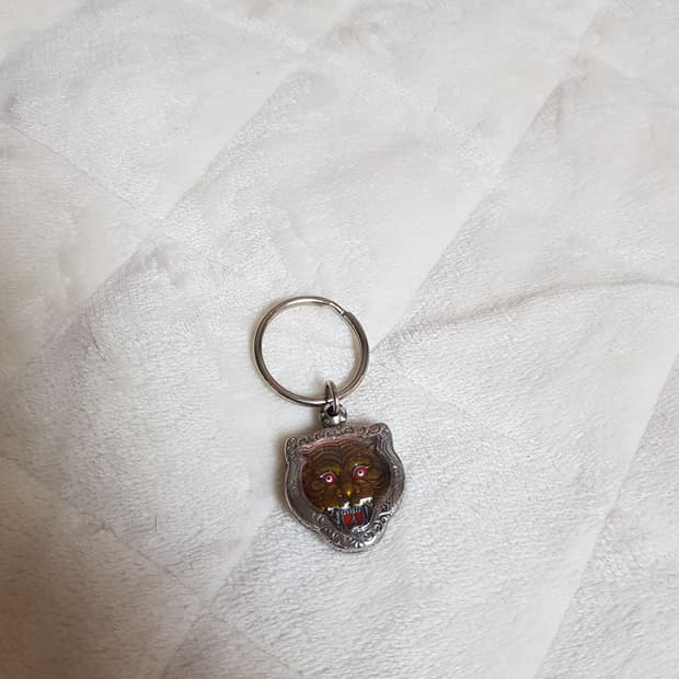 슈프림 타이거 키체인 키링 실버 24FW