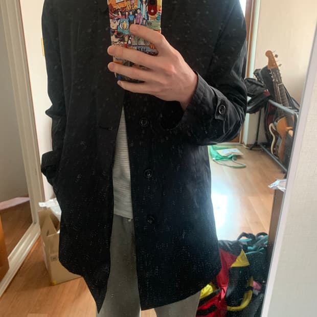 데저트 나일론 코트