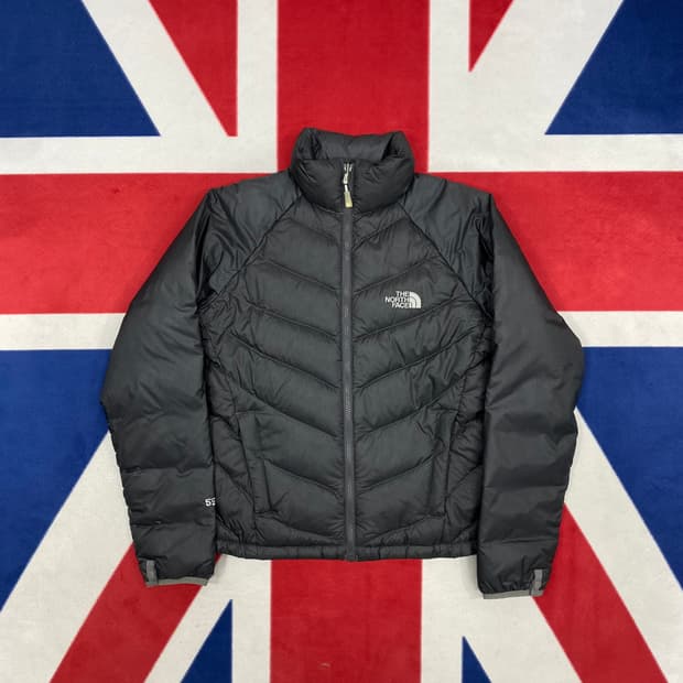 노스페이스 경량 구스다운패딩 여성 S 
