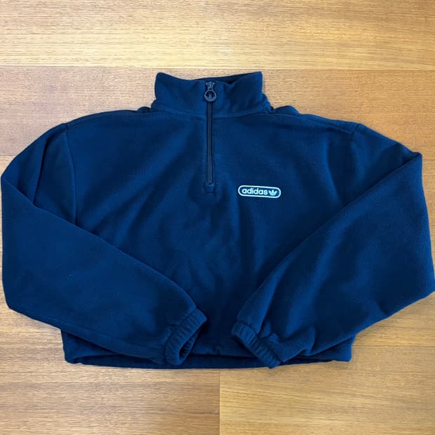 아디다스 오리지널 반집업 후리스