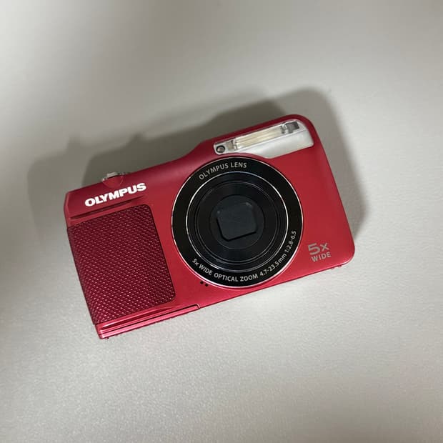 📸 올림푸스 VG-170 레드 (풀구성 / 바로사용 가능)