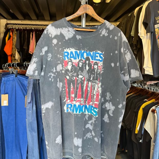 라몬즈 Ramones 락밴드 프린팅 티셔츠