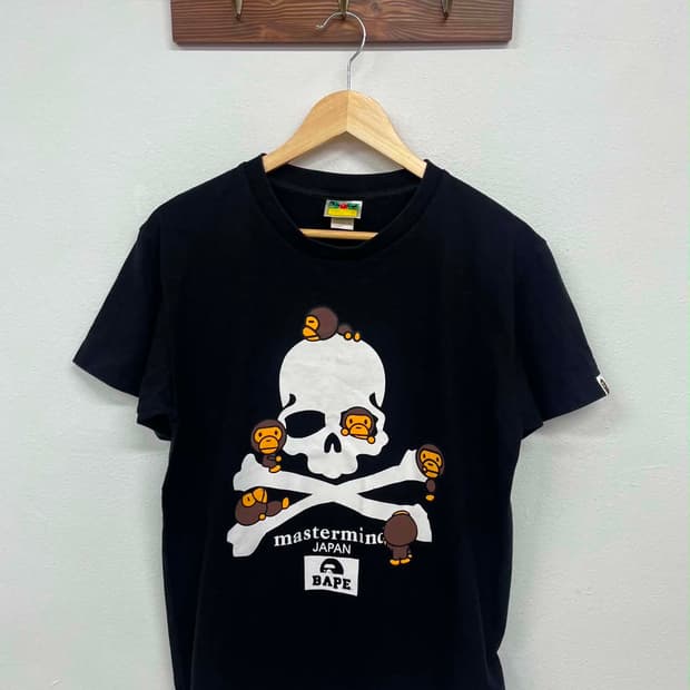 [XL] BAPE × Mastermind Japan Baby Milo S