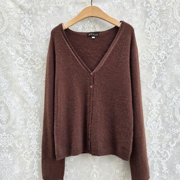 캐시미어 100% 가디건