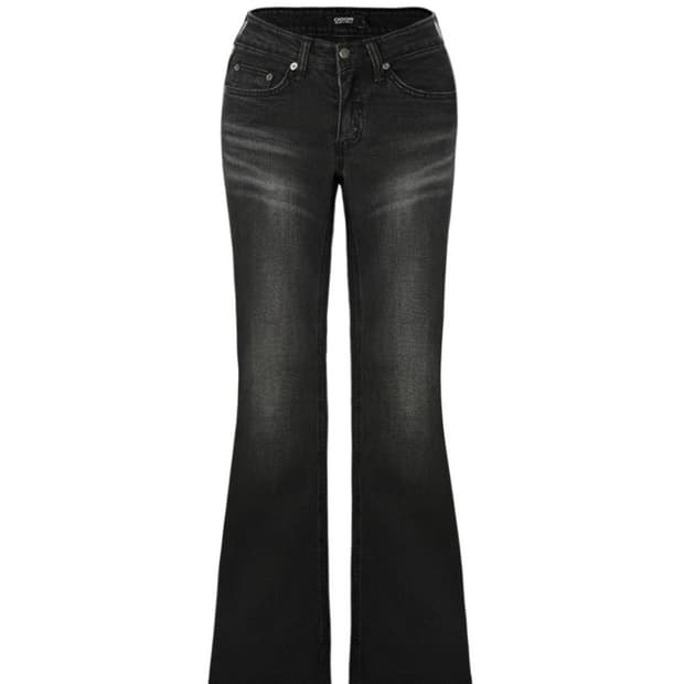 오도어 빈티지 로우진 블랙 1사이즈