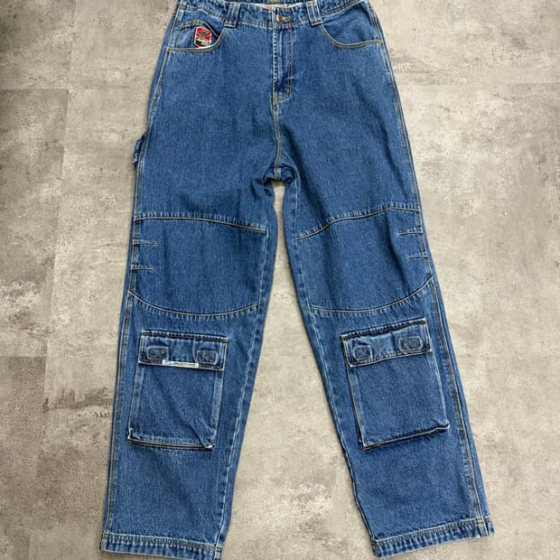 00s 아비렉스 AVIREX Y2K Multi Pocket denim