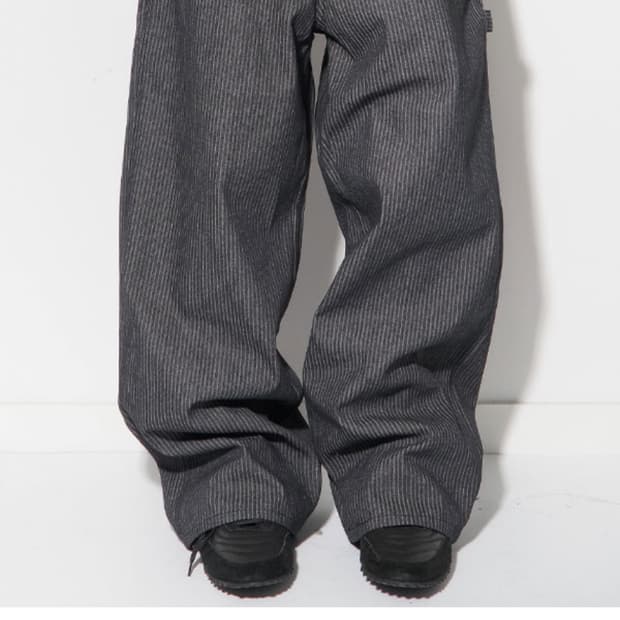 헬름 스트라이프 팬츠 새상품