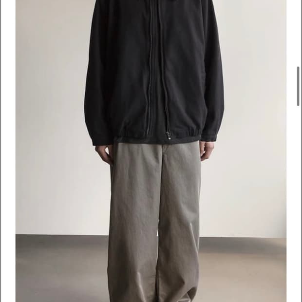 washed chino pants olive khaki (m)size