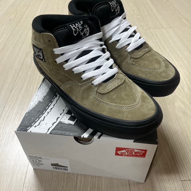 반스 하프캡 피그 스웨이드 265