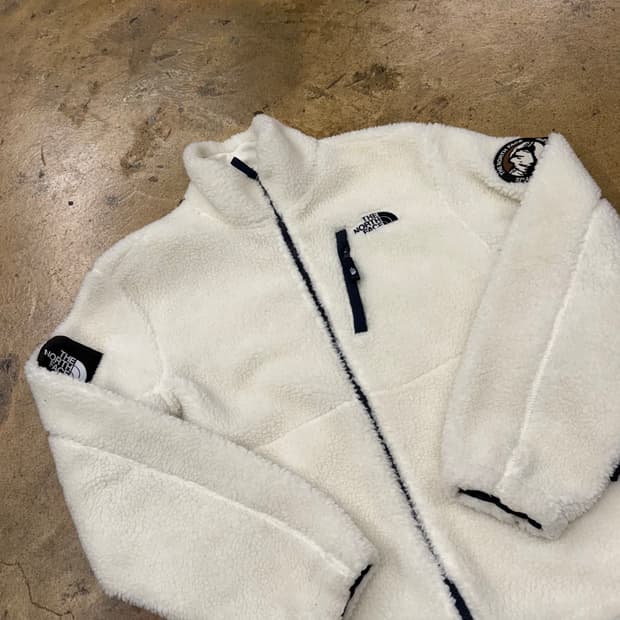 [정품/L] 노스페이스 뽀글이 플리스 아이보리 b18
