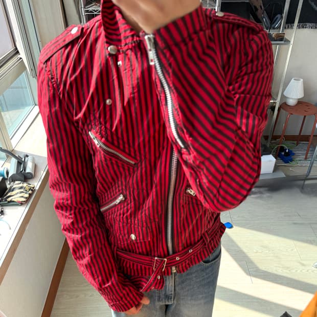꼼데가르송 바이커 라이더 자켓