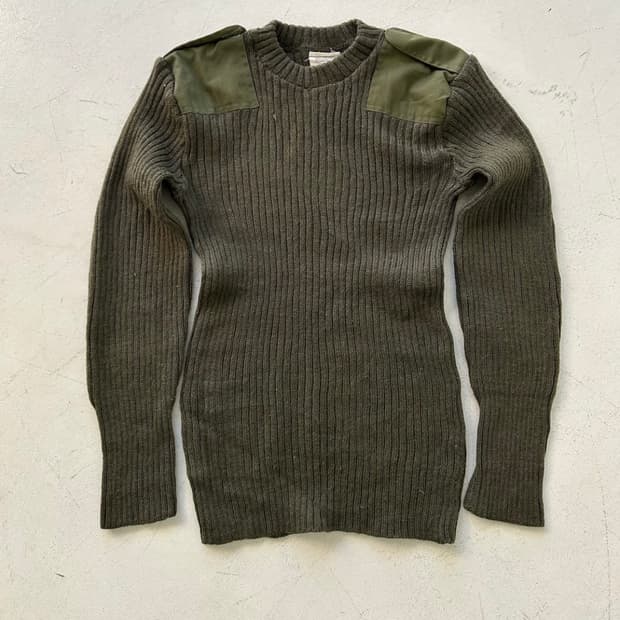 90's British Army Heavy Wool Sweater