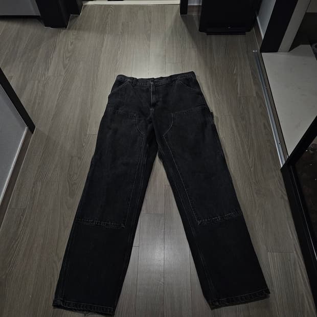 (32)칼하트og 더블니 스톤 블랙 워크팬츠 상품팝니다.(레어)