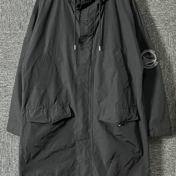 NBA 골든스테이트 워리어스 블랙 야상 F