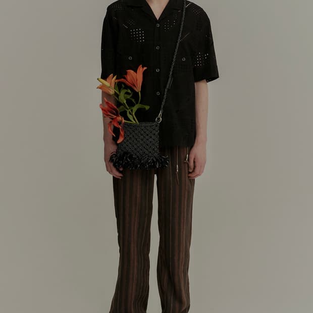 L) 앤더슨벨 오픈카라 셔츠