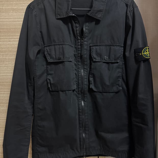 {M}정품 스톤아일랜드 22FW 오버셔츠 블랙