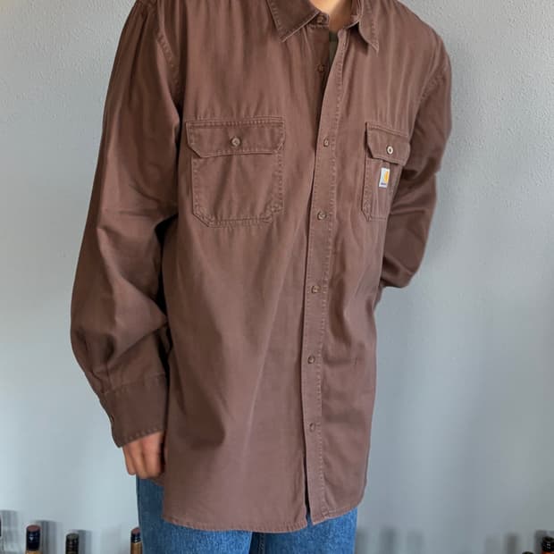 [XL]칼하트 오버사이즈 포켓 워크 셔츠