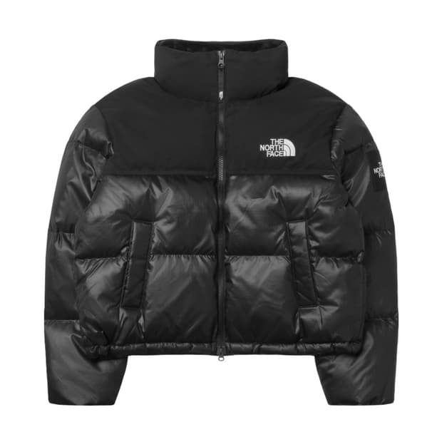 (W) 노스페이스 화이트라벨 노벨티 눕시 다운 자켓 리얼 블랙