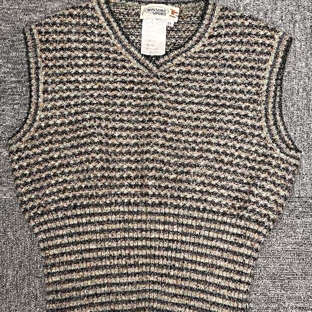 미쏘니 Missoni 울 알파카 니트베스트