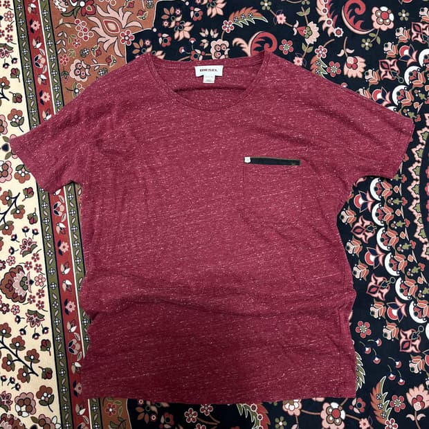 디젤 여성 포켓 반팔티 M/95