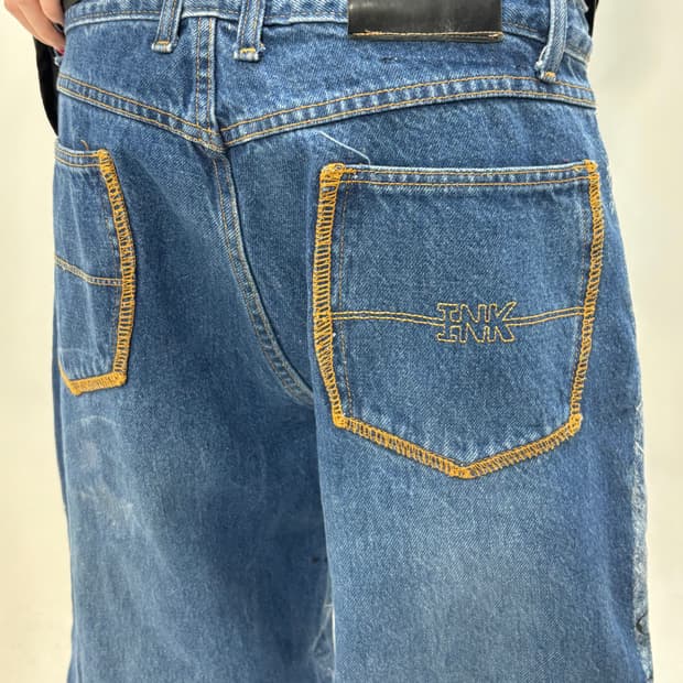 90s 울트스쿨 페인팅데님 팬츠