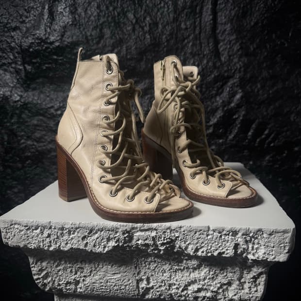 Ann Demeulemeester 09SS Aviator Boot 