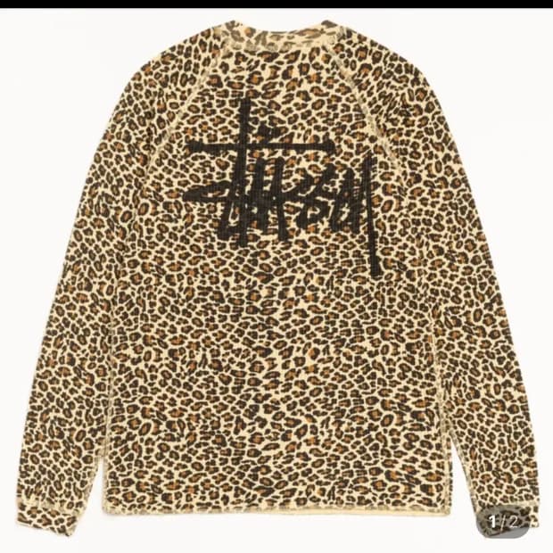 Stssy|스투시 베이직 써멀 레오파드(M)