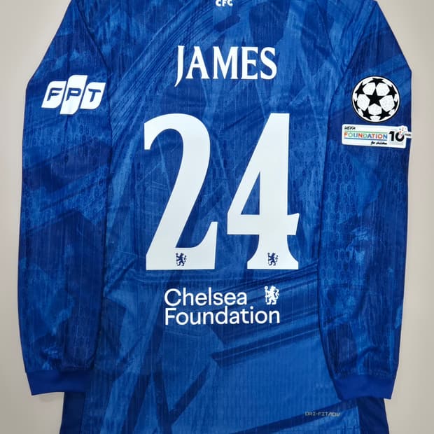 25-26 첼시 홈킷 리스 제임스 긴팔유니폼 XL사이즈