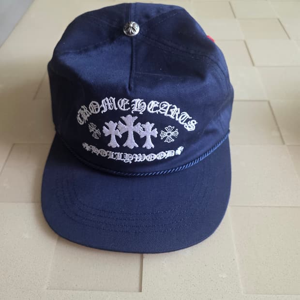 크롬하츠모자 트리커햇 네이비