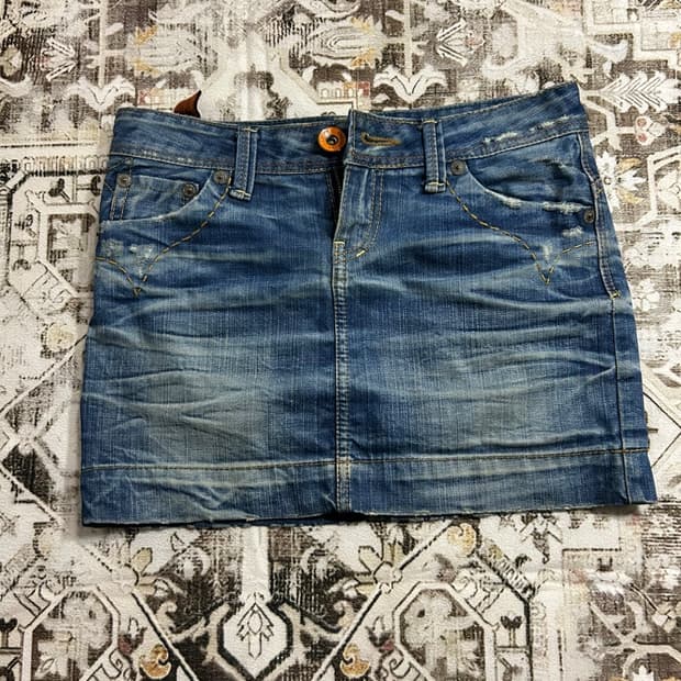 Hotchkiss denim skirt