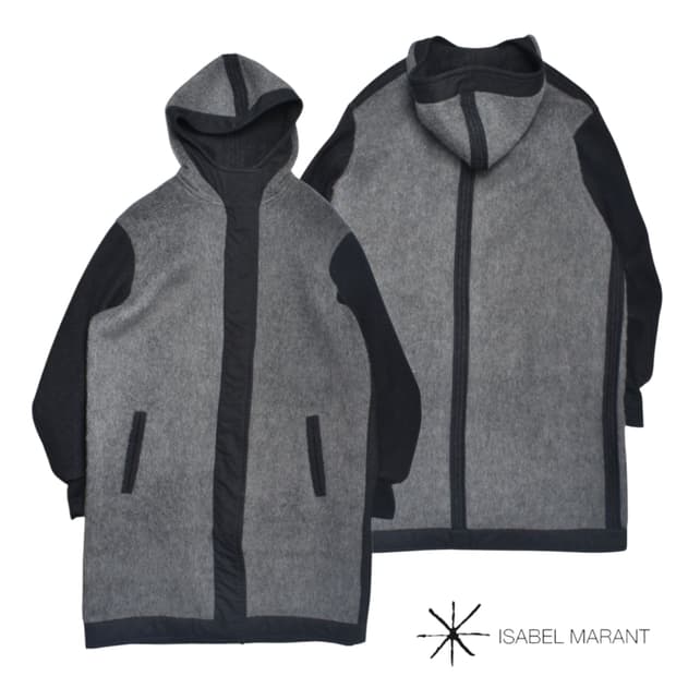이자벨마랑 백화점판 울 후드코트 38