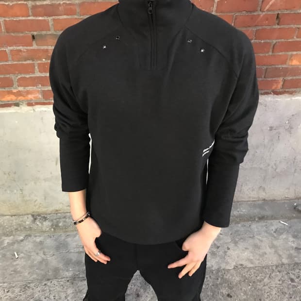 MPa THERMAL HALF ZIP(GRAPHITE)