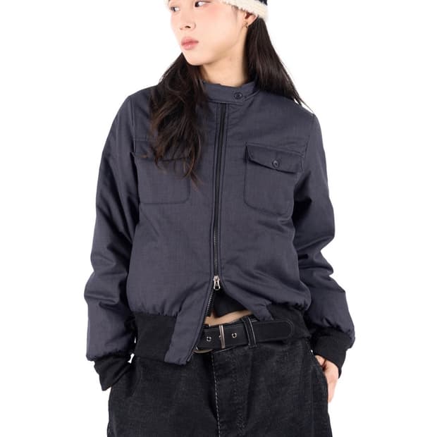 릿킴 reetkeem POCKET STRIPE JUMPER 자켓