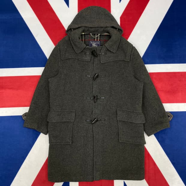 버버리 더플코트 실측 110