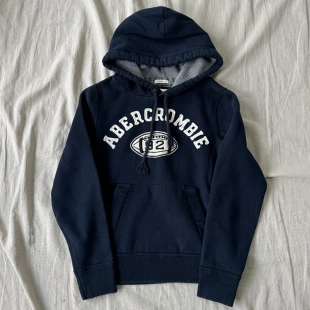 아베크롬비 럭비패치 후드 S