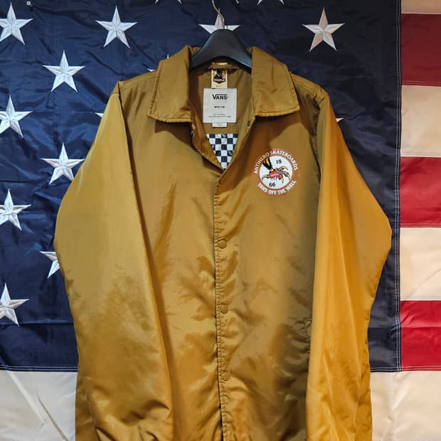 반스X안티히어로 Skateboards Coach Jacket