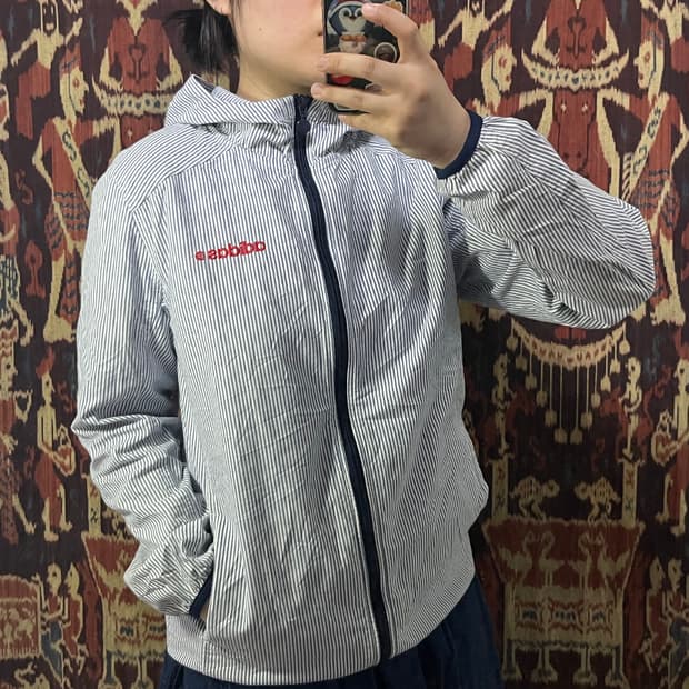 Adidas 스트라이프 후드 자켓